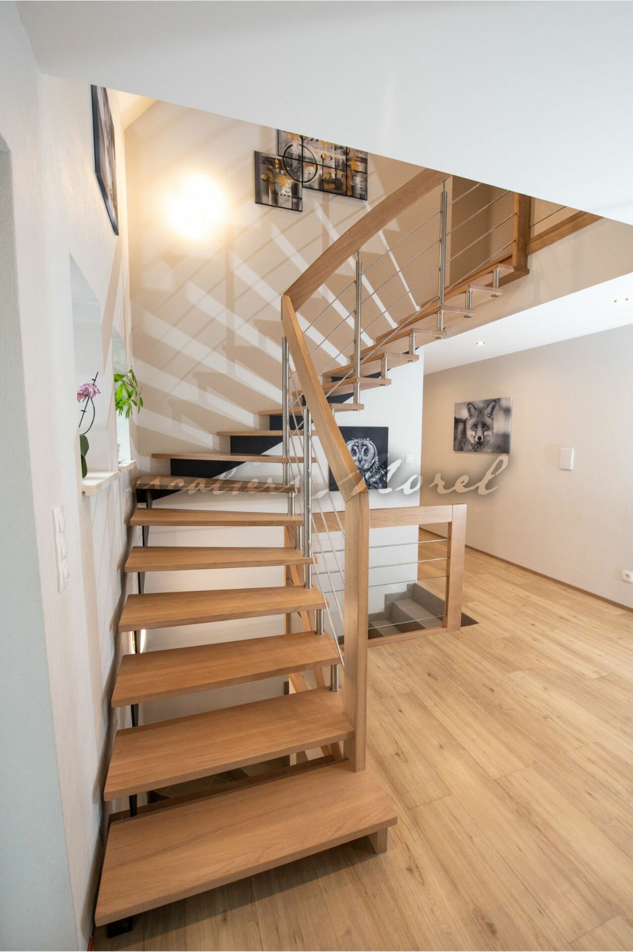 Escalier Suspendu SU016 • Escaliers MOREL